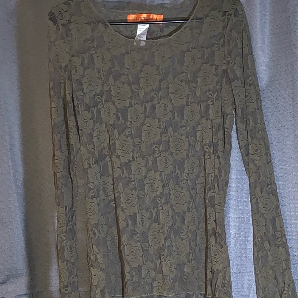 NWOT Urban Mango lace top